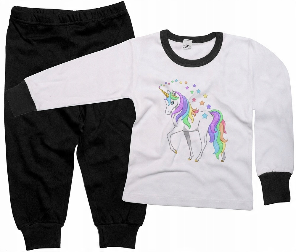 

Piżama dziecięca Unicorn jednorożec gwiazdki 110