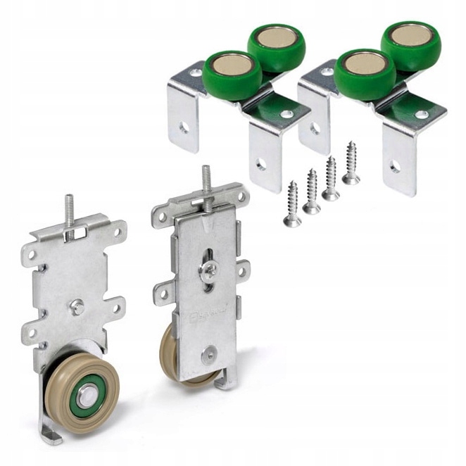 

Komplet wózków do szafy drzwi przesuwnych WD18C