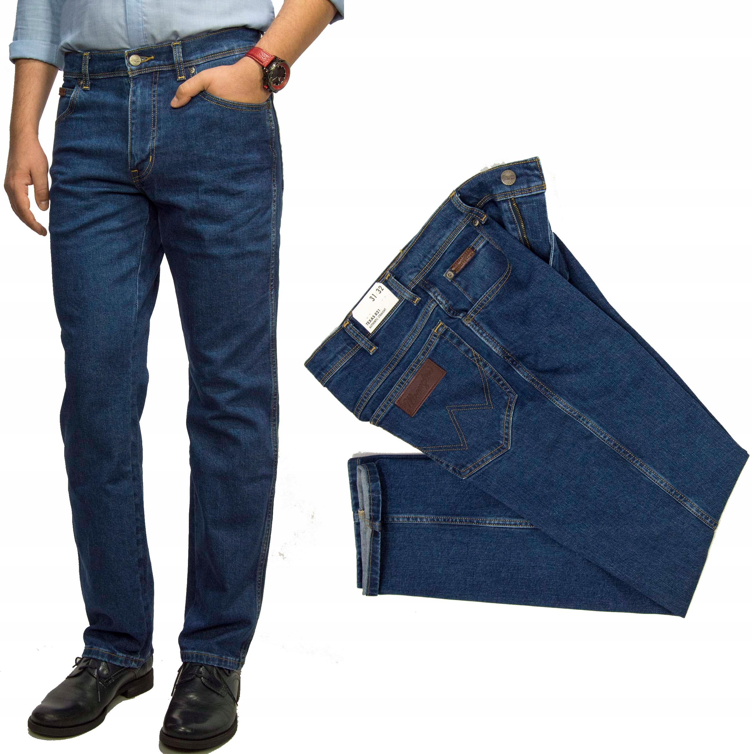 

Wrangler Texas Best męskie spodnie jeansy W46 L30