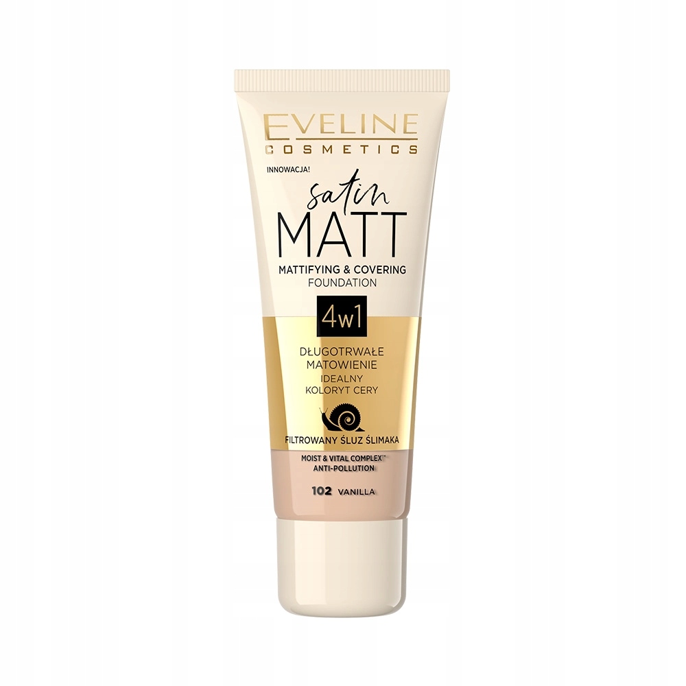 

Eveline Cosmetics Satin Matt podkład do twarzy