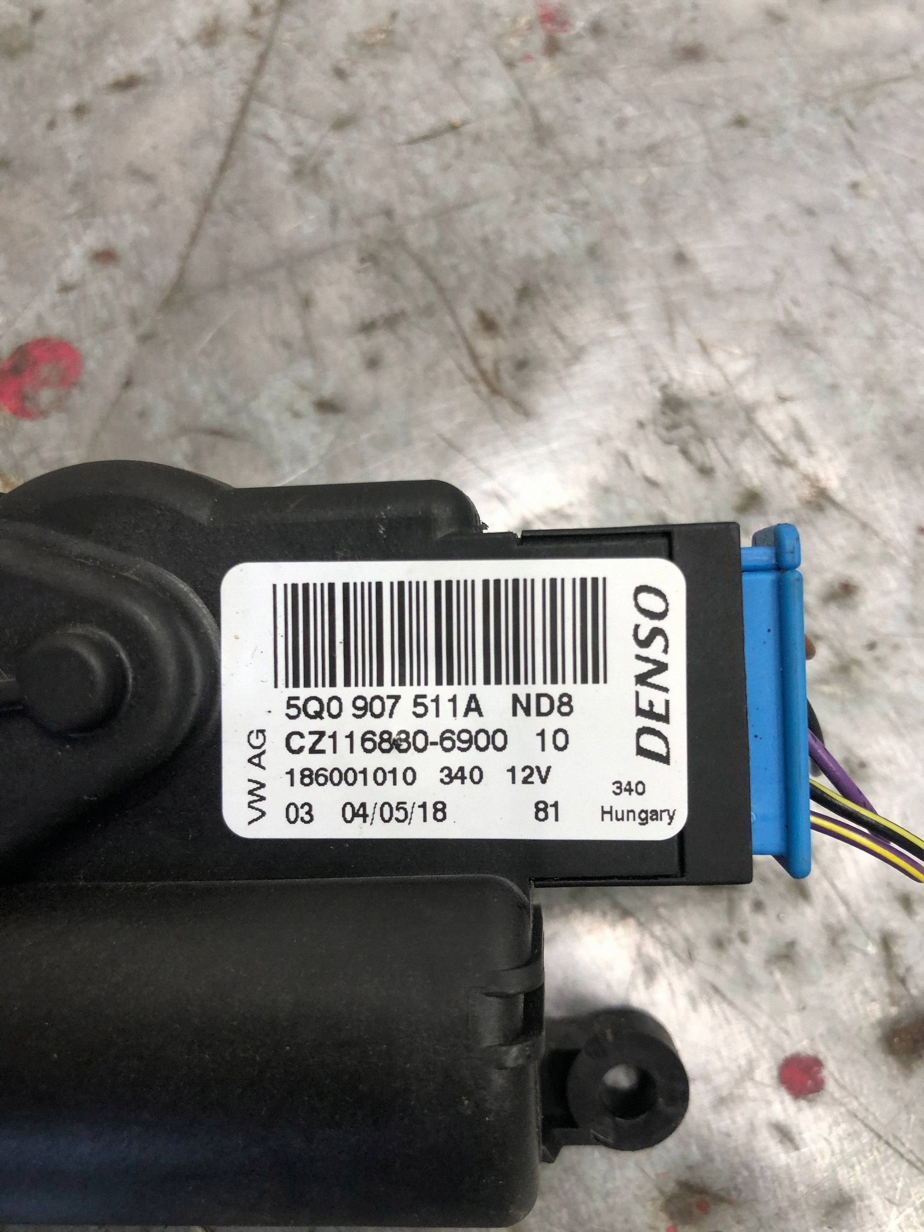motor heizung VW SKODA AUDI 5Q0907511A