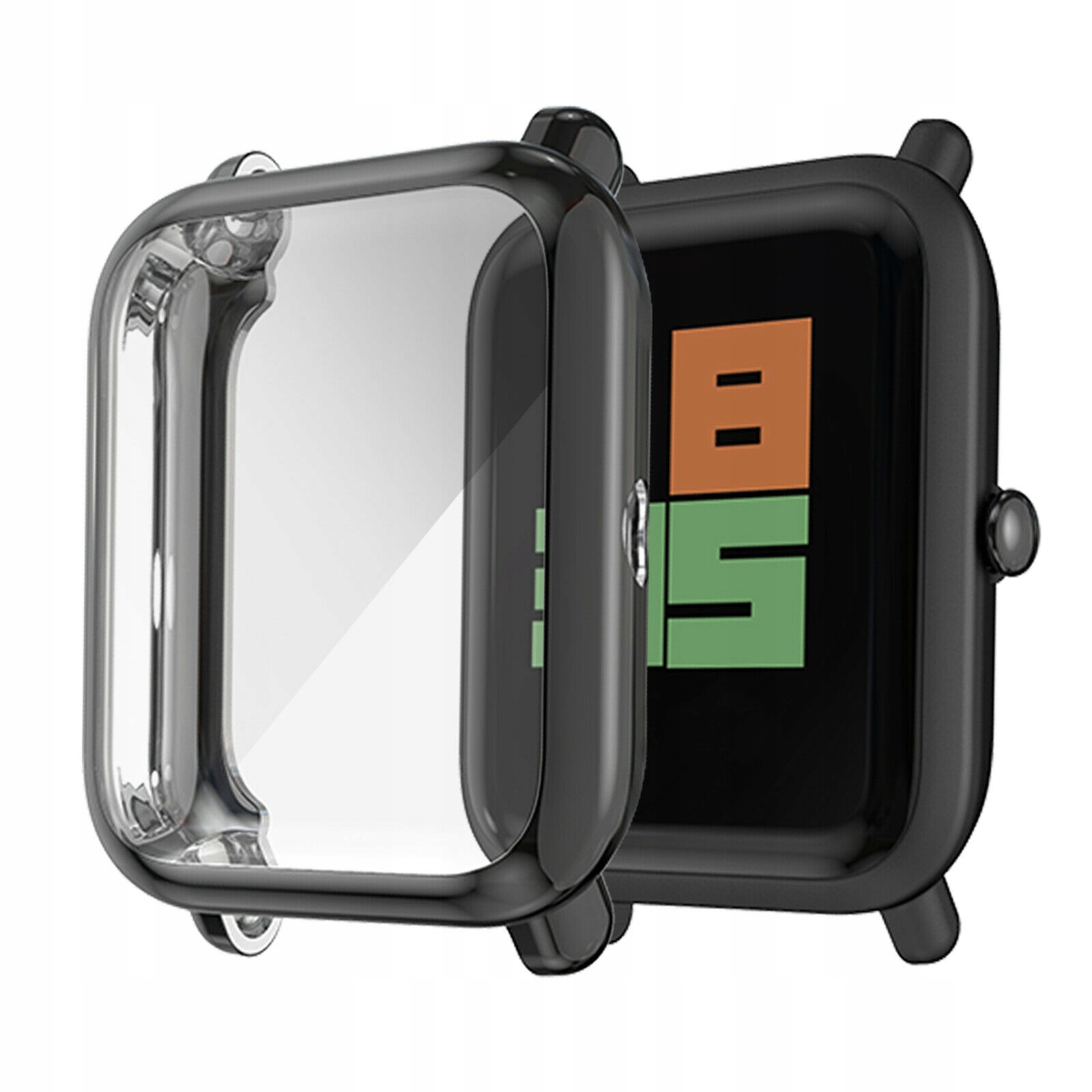 

Etui Pełne Silikon Do Xiaomi Amazfit Bip Czarne