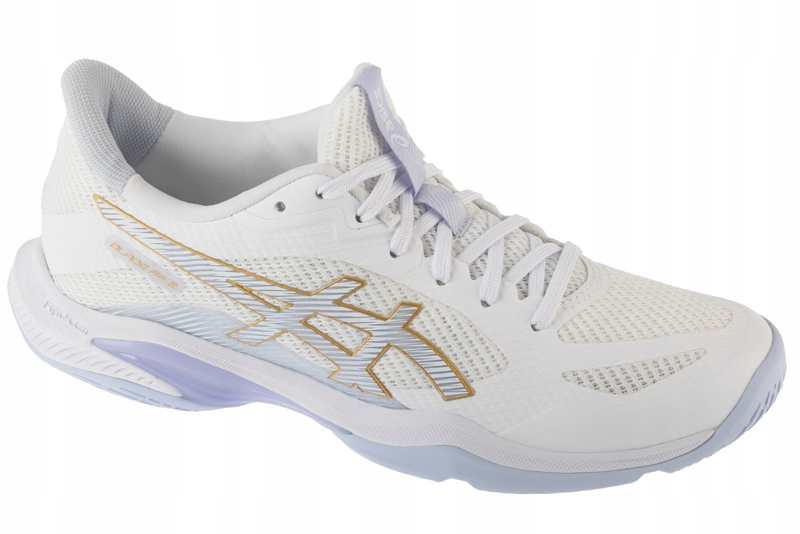 Asics Blade Ff 2 (42,5) Dámské squashové boty Síťovina Bílá
