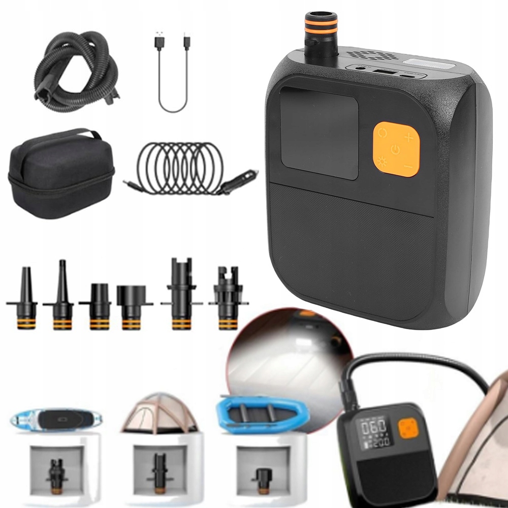 Pompka Elektryczna Do Deski Sup Szybka do SUP-a z Baterią 6000mAh