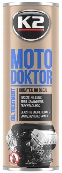 

K2 Moto Doktor Wycisza Uszczelnia Silnik 443ML