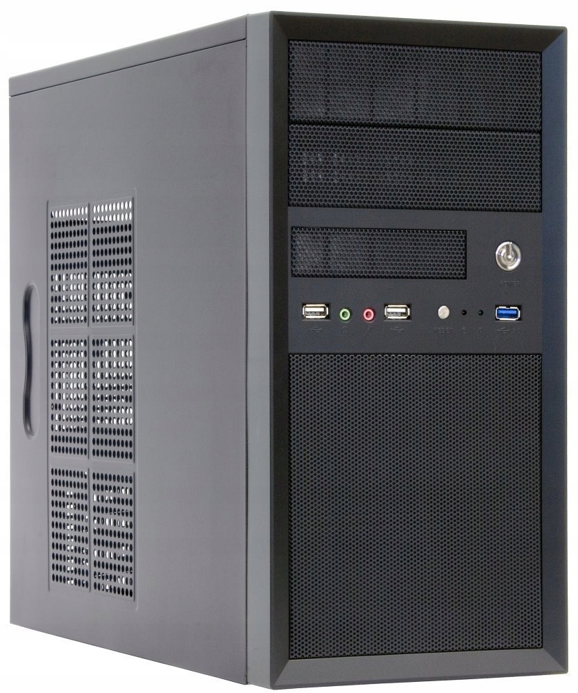 Chieftec MiniT CT-01B, mATX, 350W Atx zdroj, černý