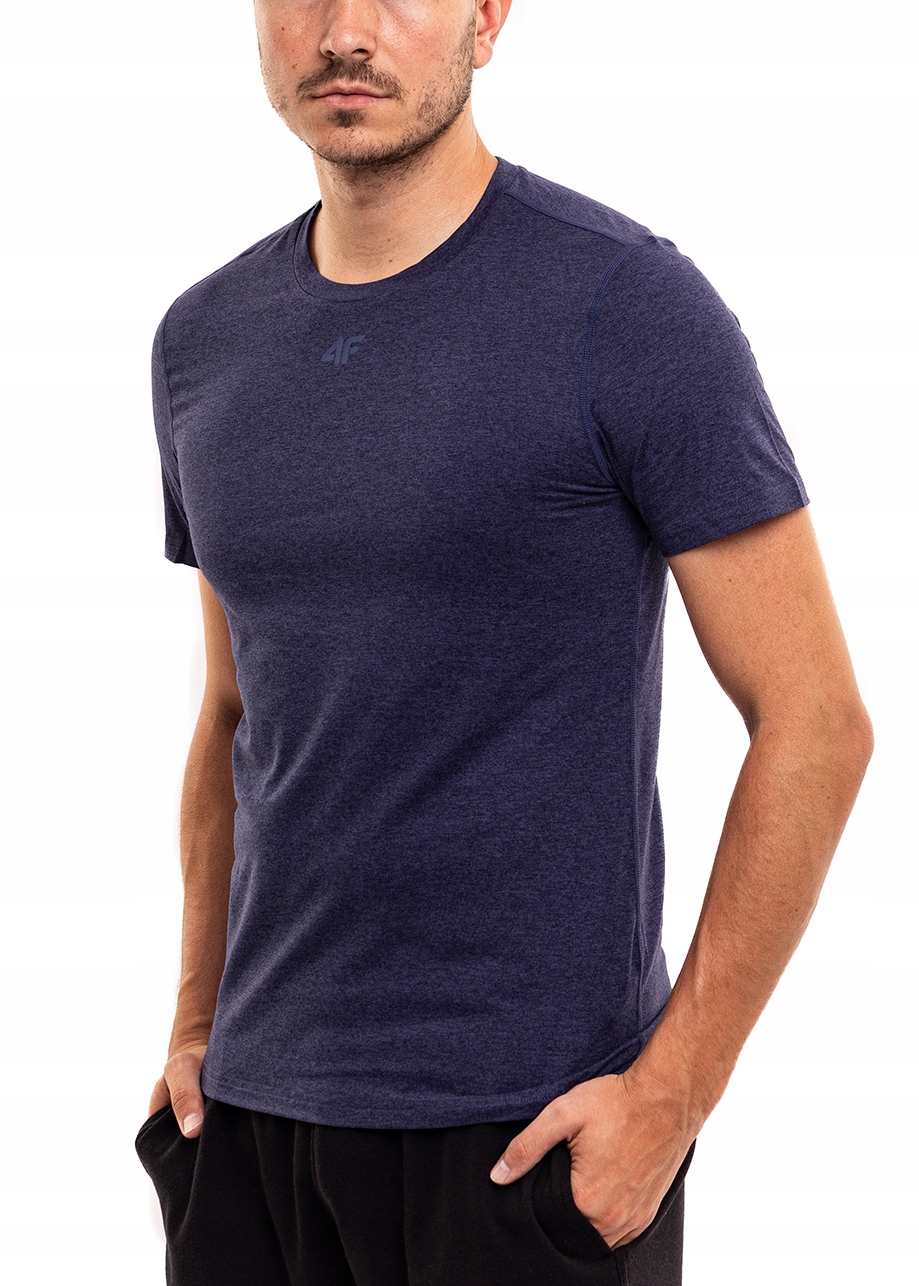 Koszulka Męska 4f T-shirt Bluzka z Krótkim Rękawem Sportowa Treningowa XXL