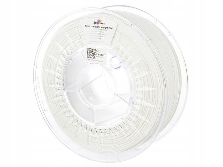 Filament Spectrum Light Weight Pla 1,75 mm Čistě bílá (Pure White) 750 g