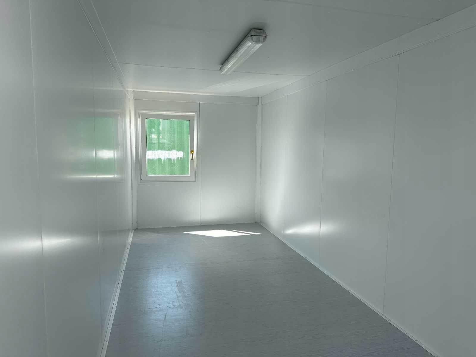 KONTENER BIUROWY SOCJALNY CONTAINEX 2,5×6 NOWY Wysokość 2.85 m