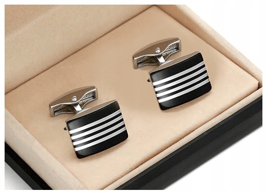 ELEGANCKIE SPINKI do Mankietów Koszuli SKP11-6 Marka GREG