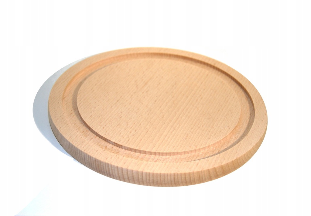 

Deska do krojenia drewniana okrągła 28 Cm