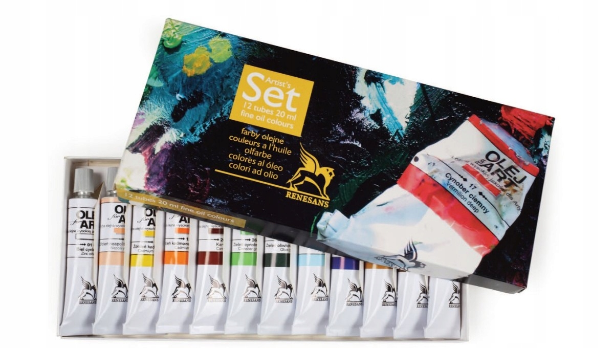 Olejové barvy Renesans Olej For Art 12x20ml