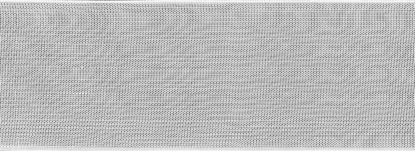 Zpevňující páska na záclony panelů obrazovek, tuhý vlasec 10 cm. 100 m