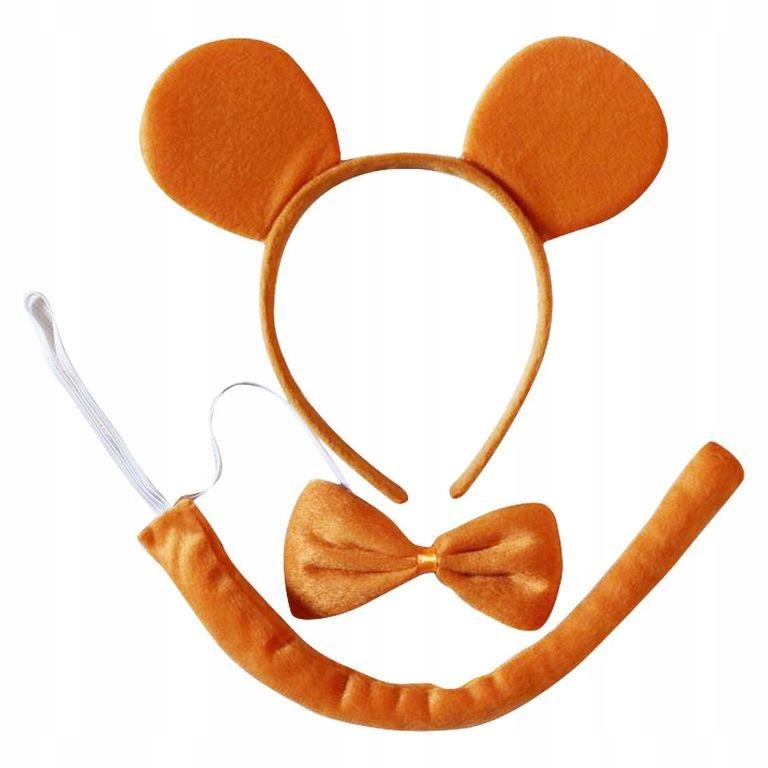 OPASKA OGON MUSZKA ZESTAW STRÓJ MIŚ MISIO MAŁPA