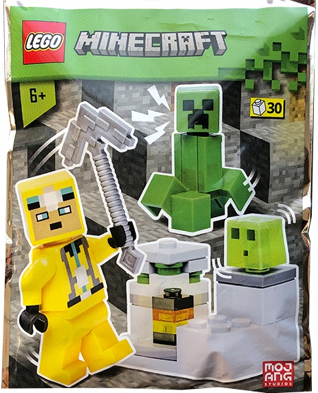 Lego Minecraft Figurka Cave Explorer Creeper 662302 MIN132 Saszetka