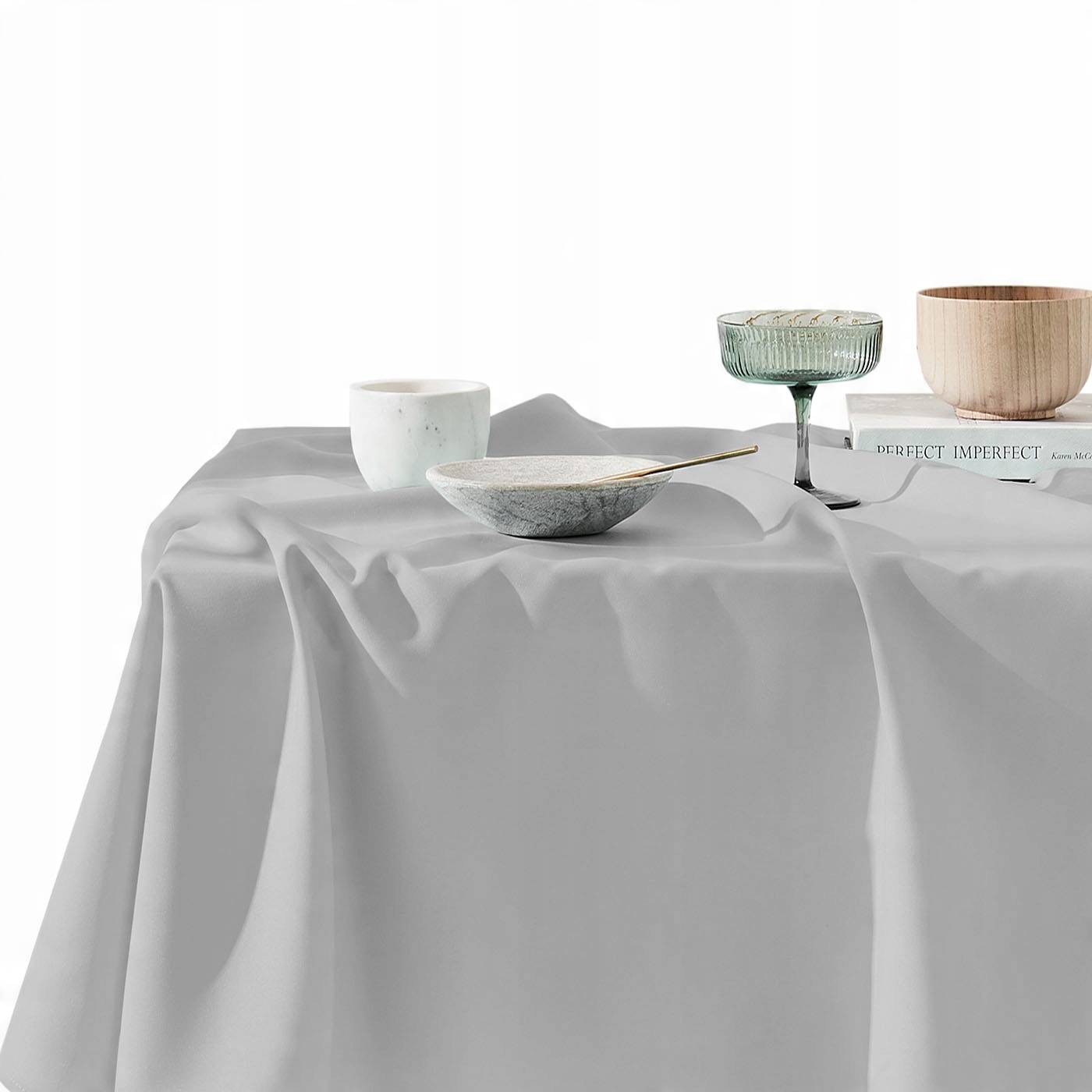

Obrus plamoodporny 140x300 szary jasny Aura