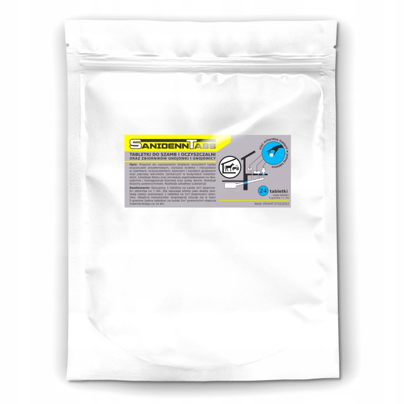 

Sanidenn 24 Tabletki Biologiczne Do Oczyszczalni