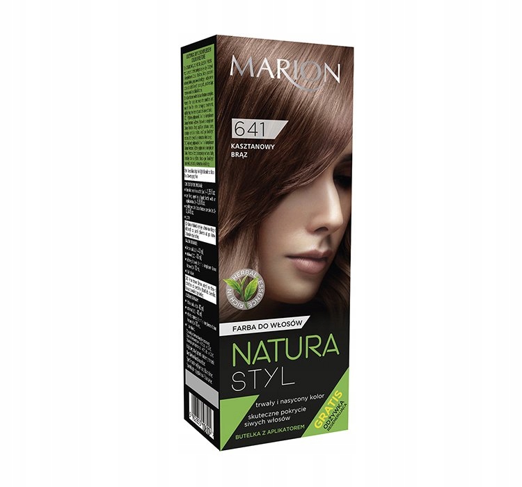 

Marion Natura Styl Farba Kasztanowy Brąz 641