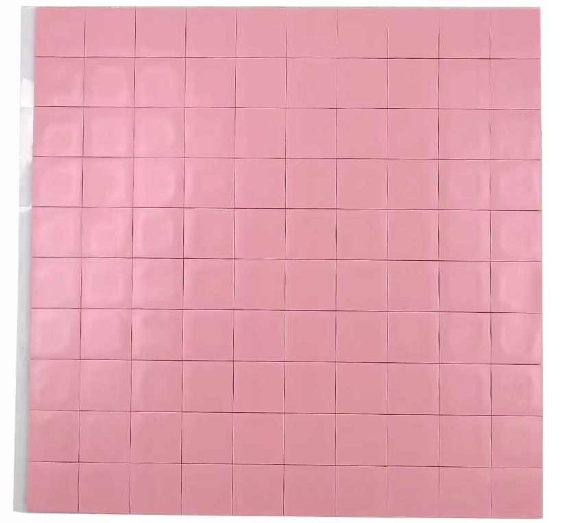 Termopad 100szt 10x10 x 1mm 6WmK Thermopad Taśma Termoprzewodząca CPU GPU