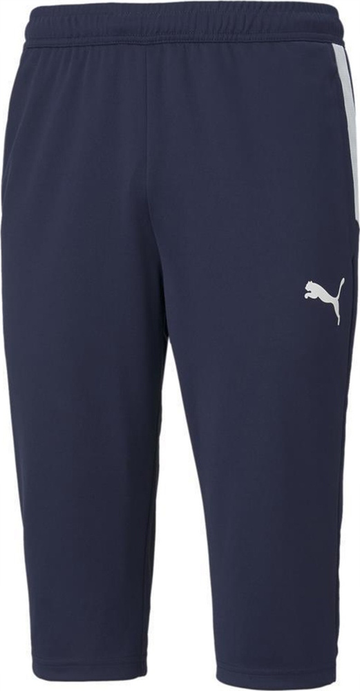 Pánské Kalhoty Puma Teamliga Training 3/4 Pants Tmavě Modré 657271 06 vel. M