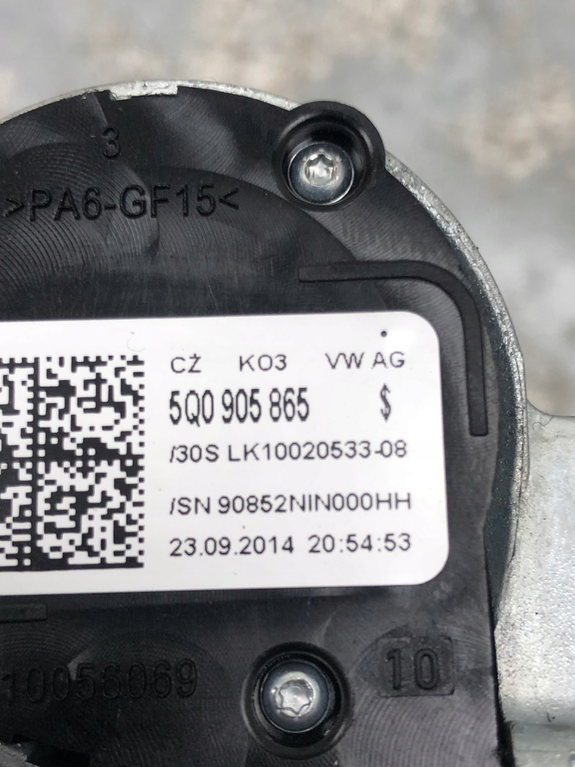 ignition + key SEAT LEON III 5Q0905865