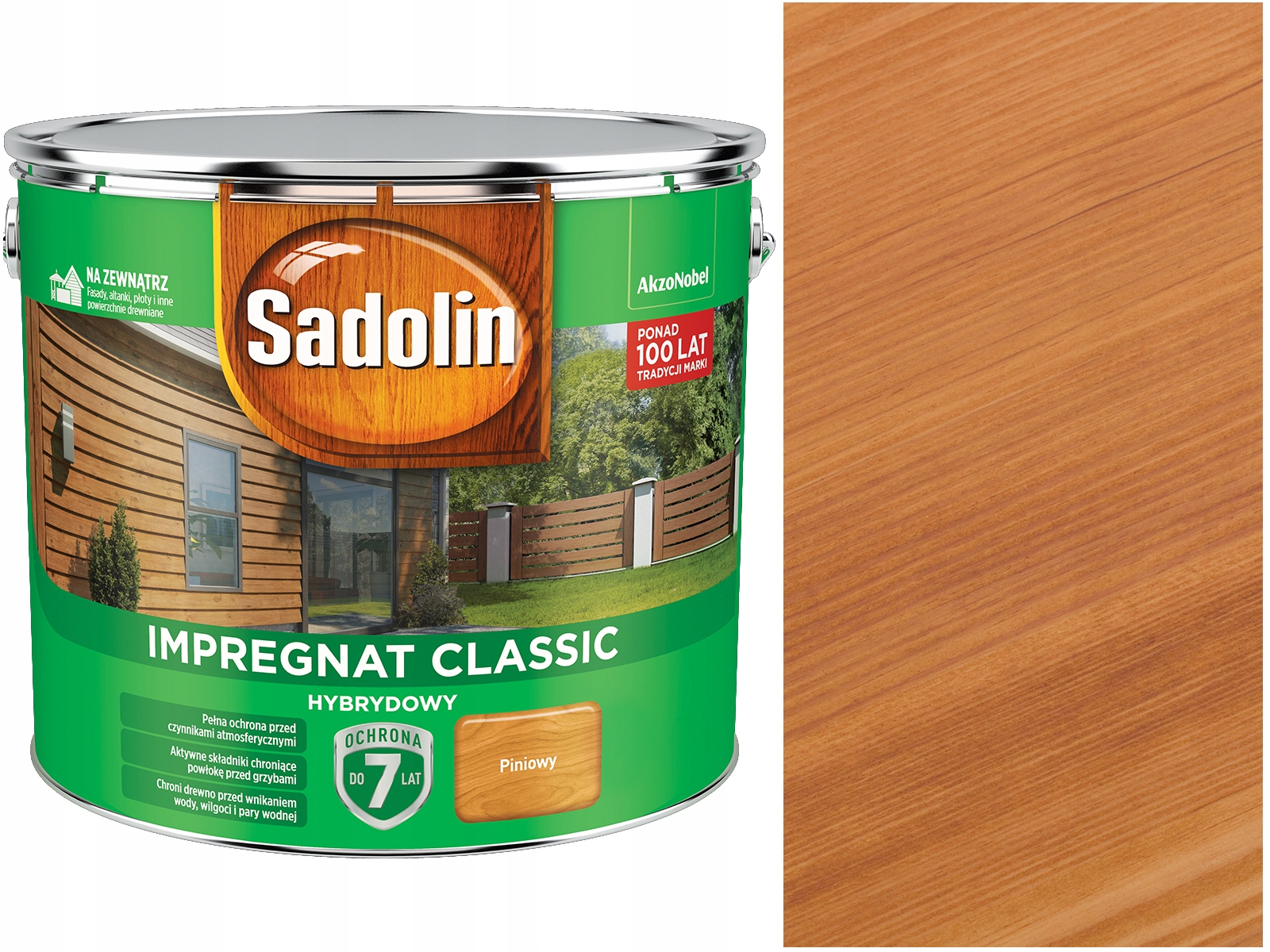 Sadolin Classic Hybrydowy - Piniowy Pinia 4,5L