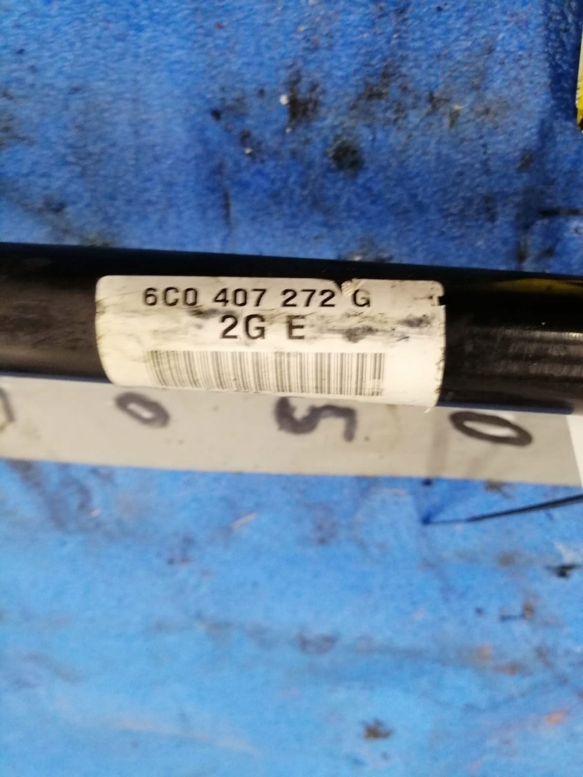 VW POLO 6C 1.4 semi-axis right 6C0407272G 2015R