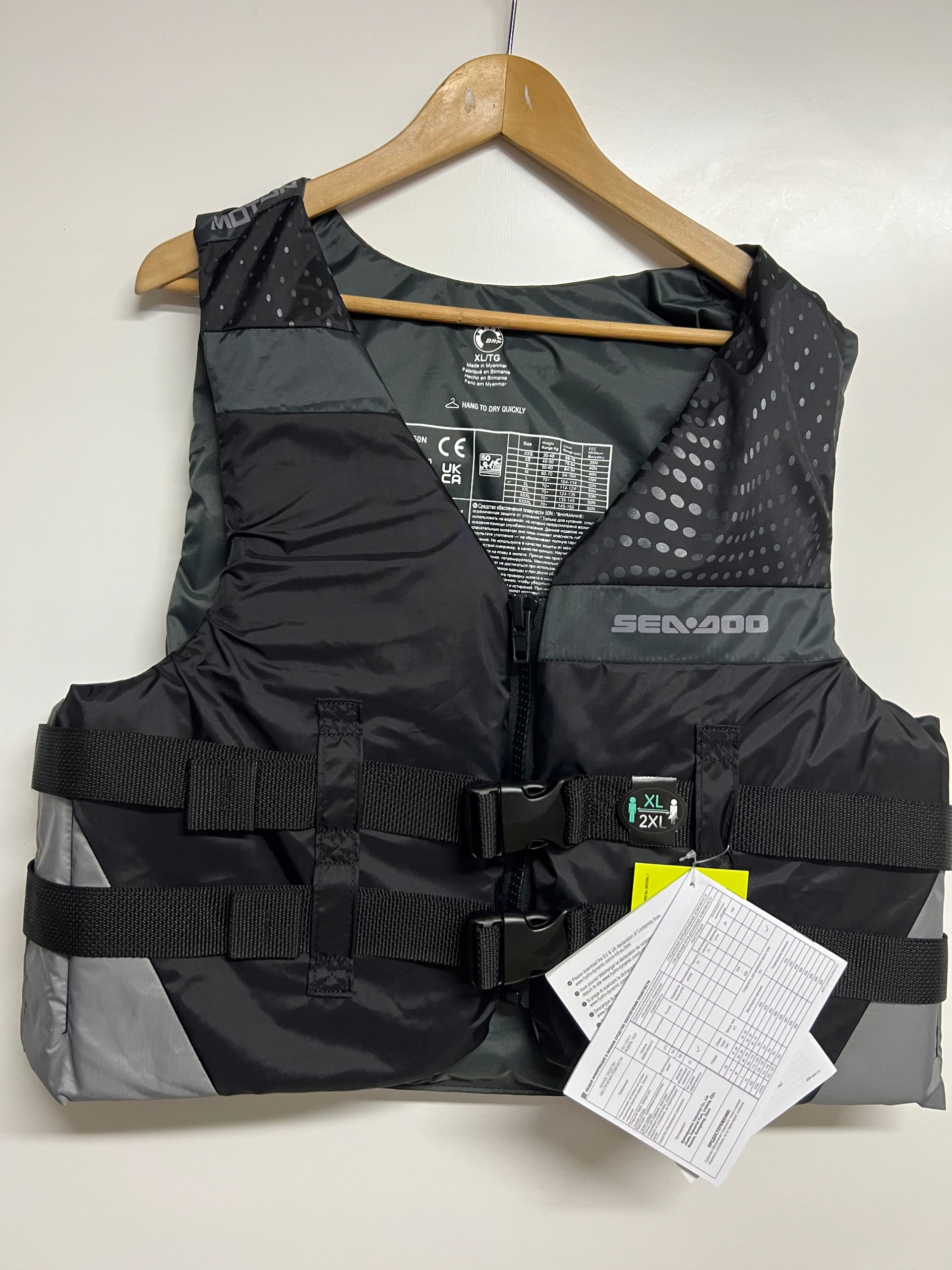 Kapok kamizelka Sea-Doo Motion Black rozmiar Xs