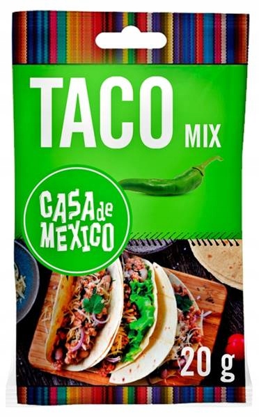 

Przyprawa do taco 20g Casa de Mexico