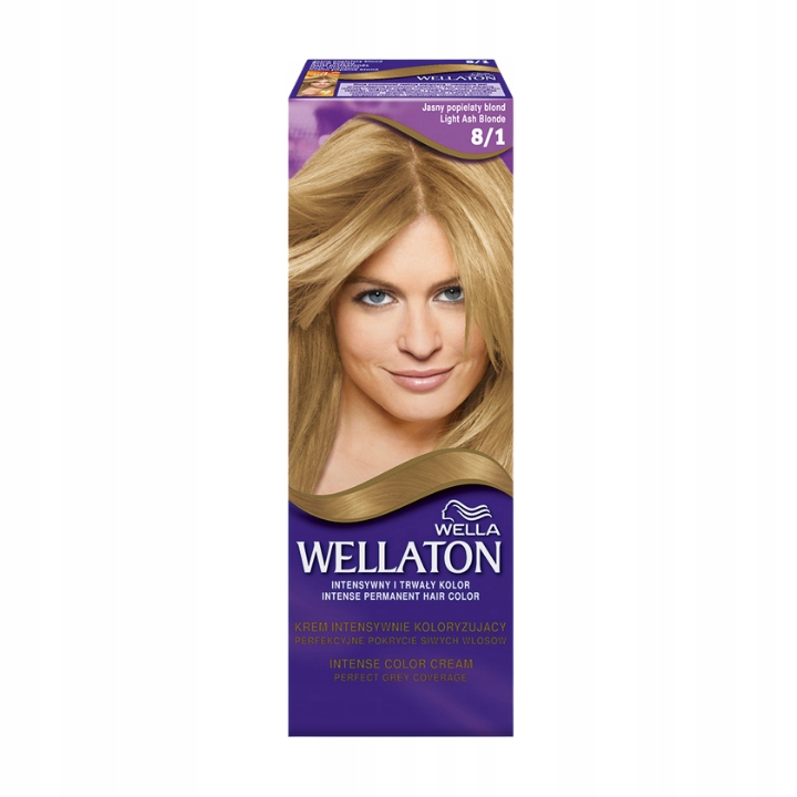 

Wellaton Krem Koloryzujący Popielaty Blond 8/1