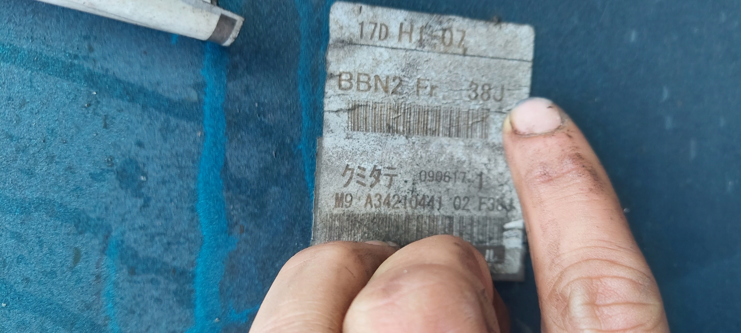 CAPOT MAZDA 3 BL 08-13 LAK: 38J