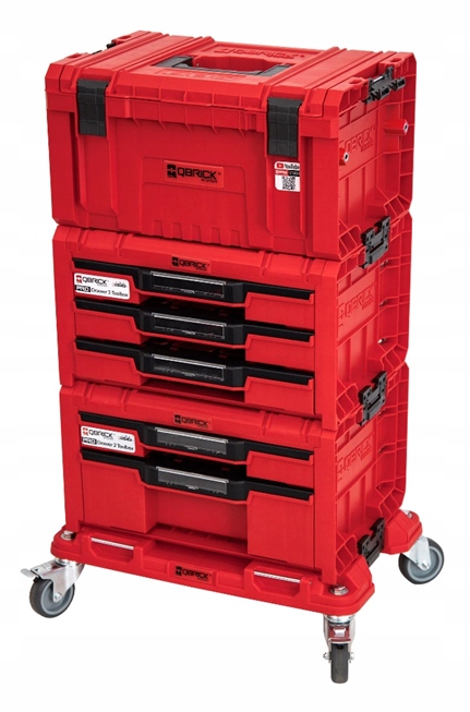 Qbrick Zestaw Pro Drawer Workshop Set 4 Red