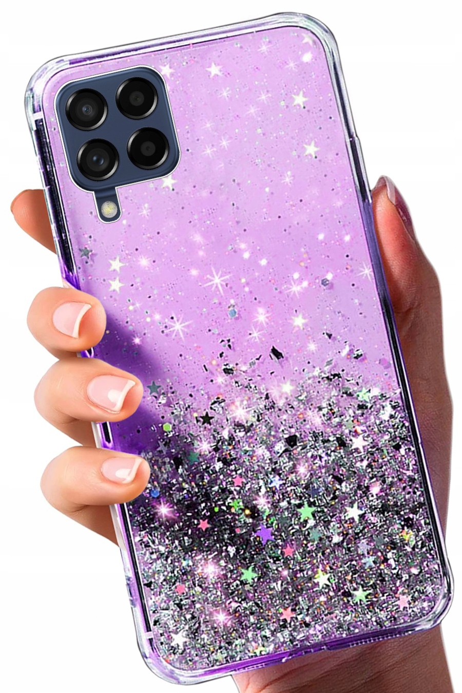 

Etui Glitter Case Brokat Do Samsung M33 5G
