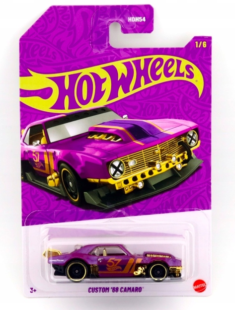 ホットウィール　パール&クローム　カスタムカマロ HOT WHEELS Pearl & Chrome Custom '68 Camaro • Cena, Opinie