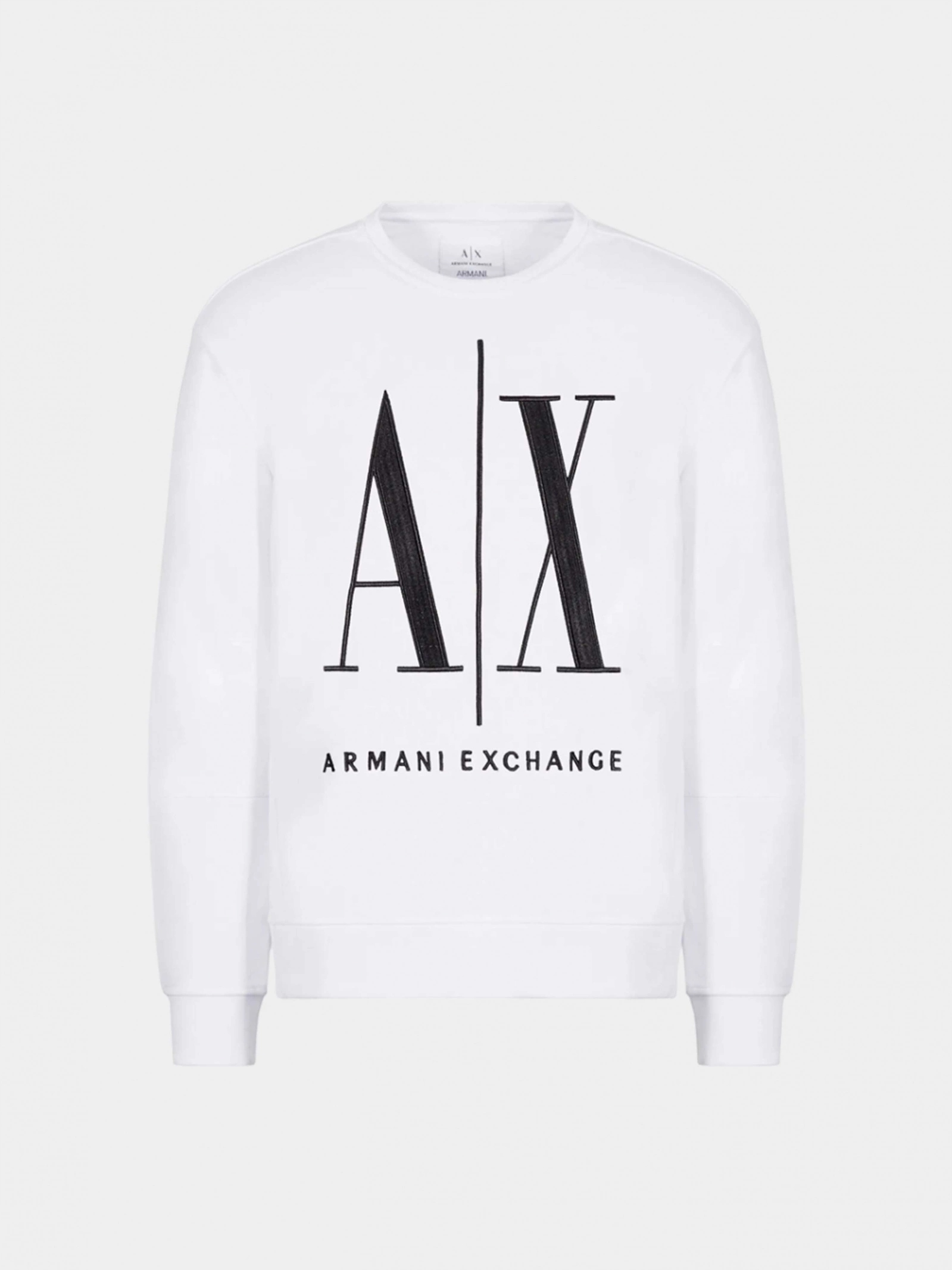 Armani Exchange tričko s dlouhým rukávem kulatý velikost XL