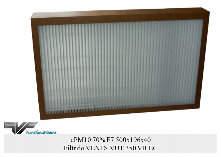 Filtr EU7 do VENTS VUT 350 VB EC (500x196x40)