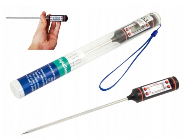 

Termometr elektroniczny kuchenny,cyfrowy,sonda