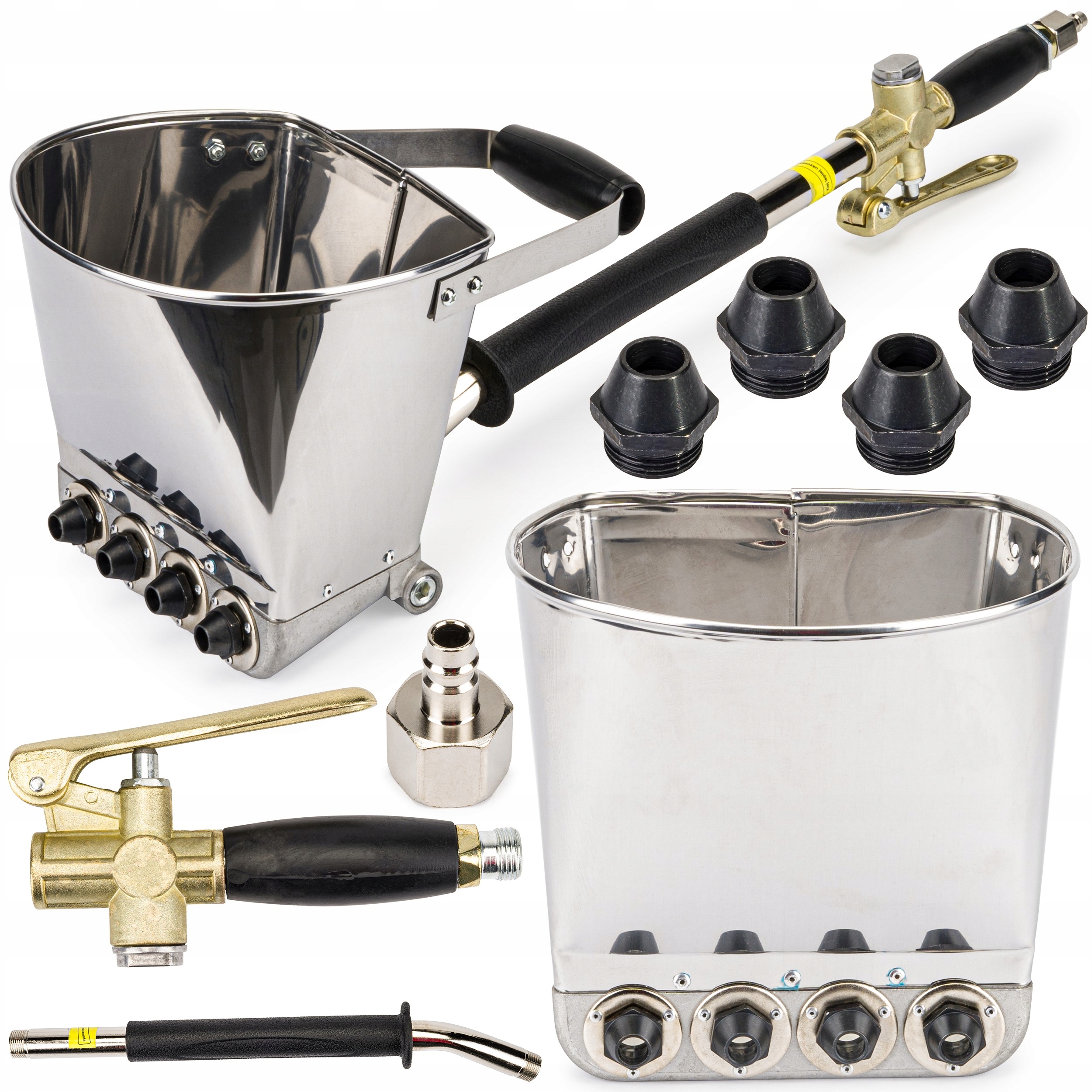 Pneumatická Omítka pro Omítky Stěn 4x Trysky