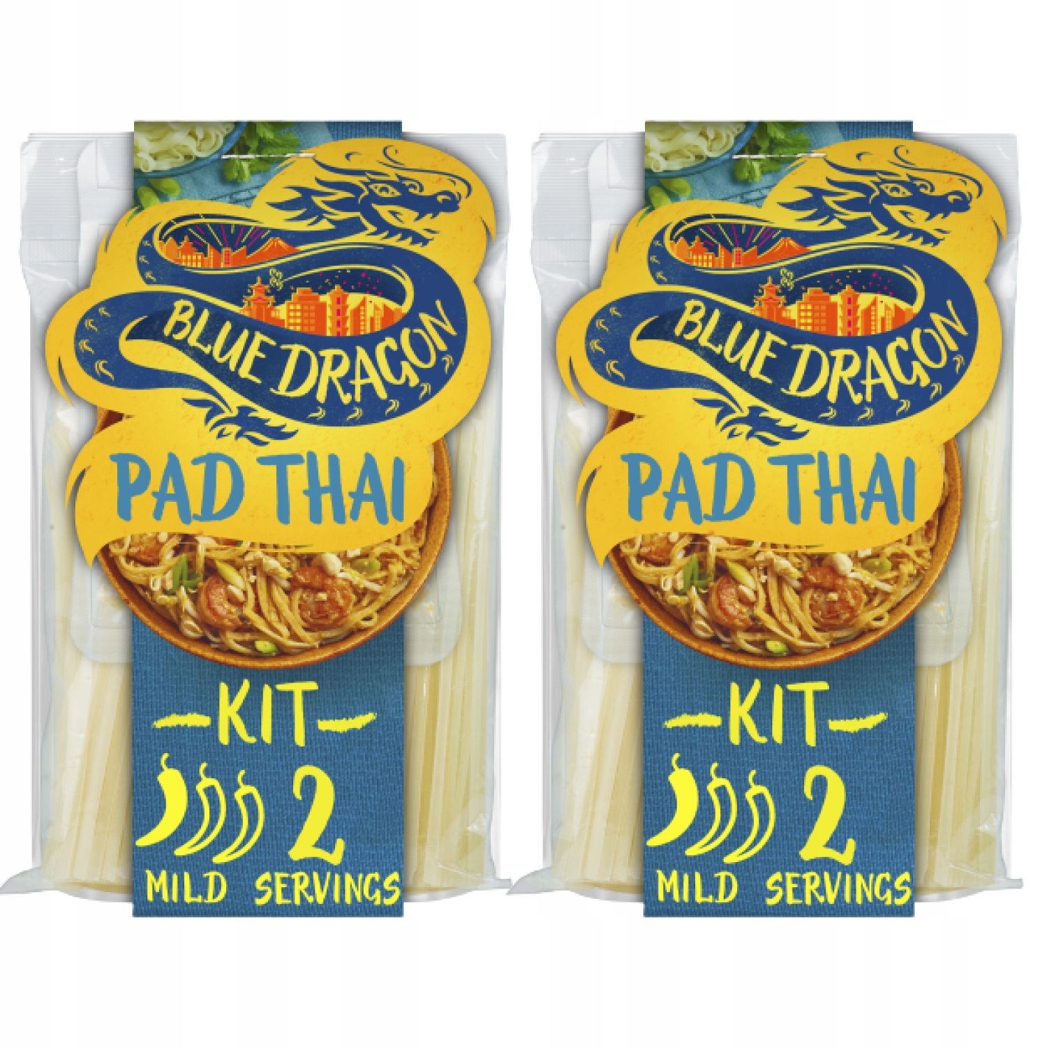 

Blue Dragon Noodle kit Zestaw do pad thai 2x265g