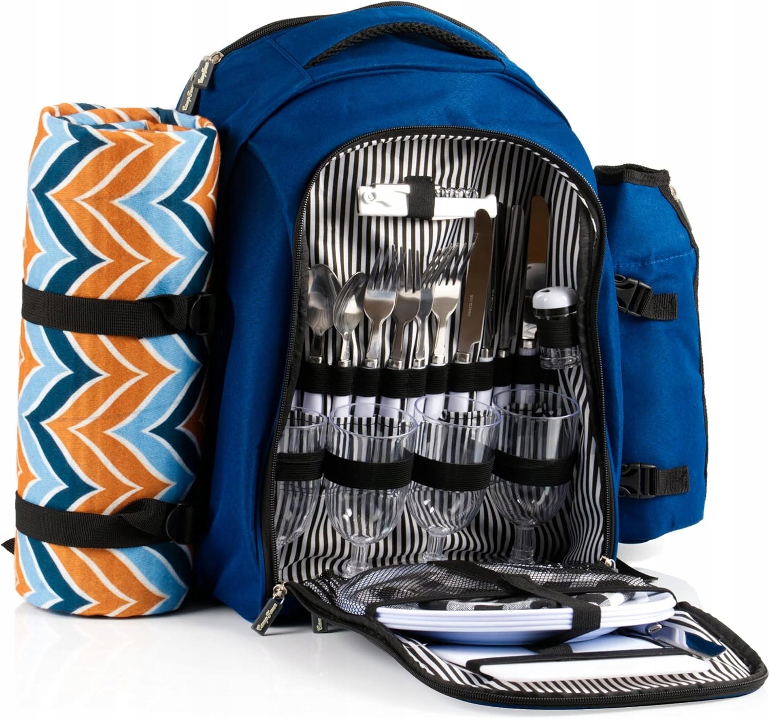 Batoh 32 Kusů Pro 4 Osoby Chladící Taška Deka