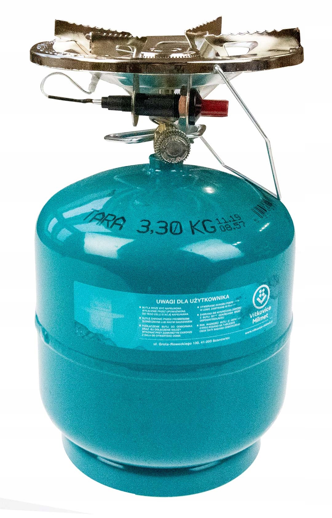 Газова плита туристична PK620 пальник + балон 3 кг