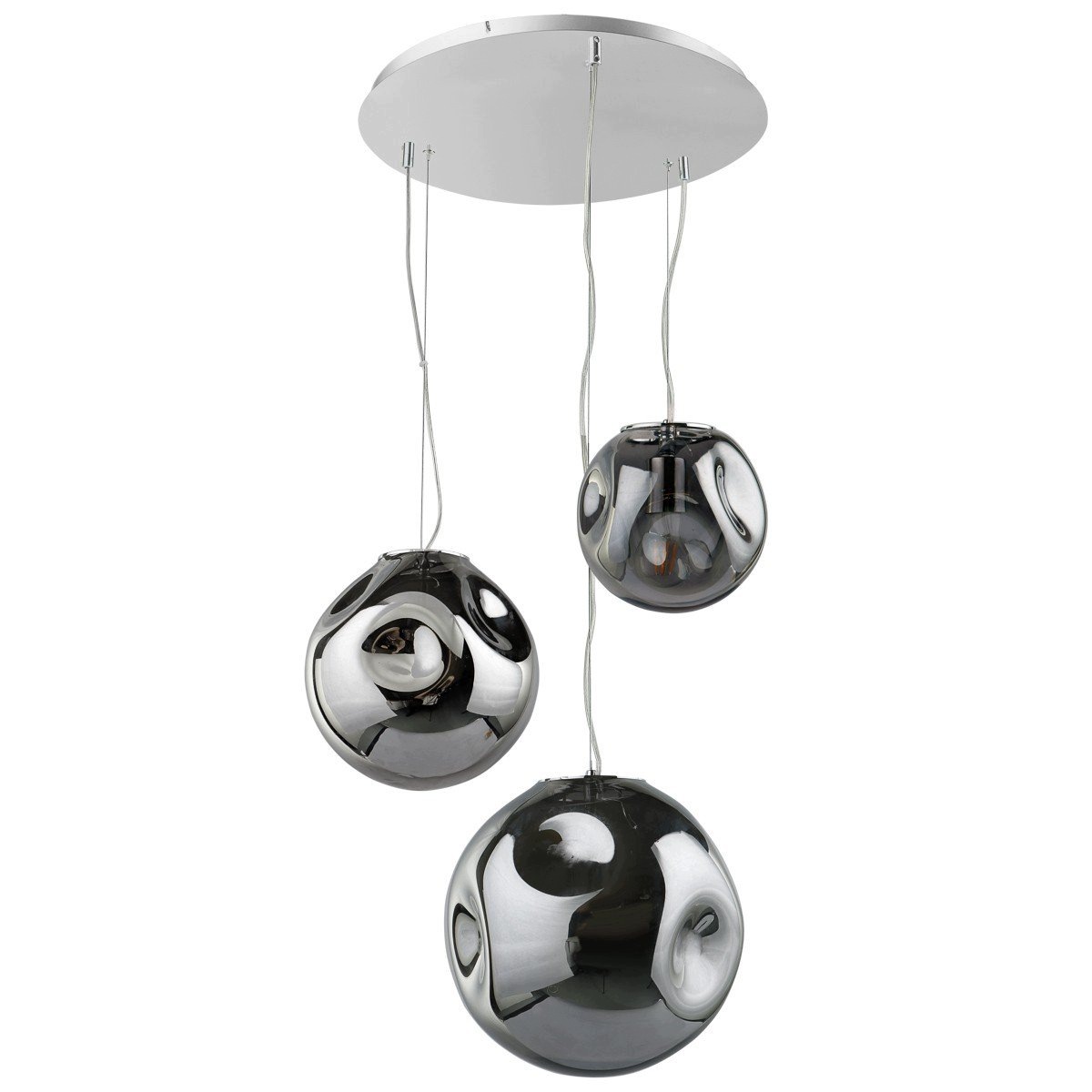 Závesná lampa Simao Dymová elegancia Italux