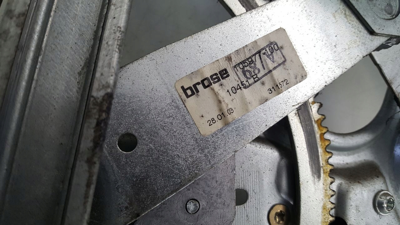 mechanism windows left rear part rear Opel Tigra B