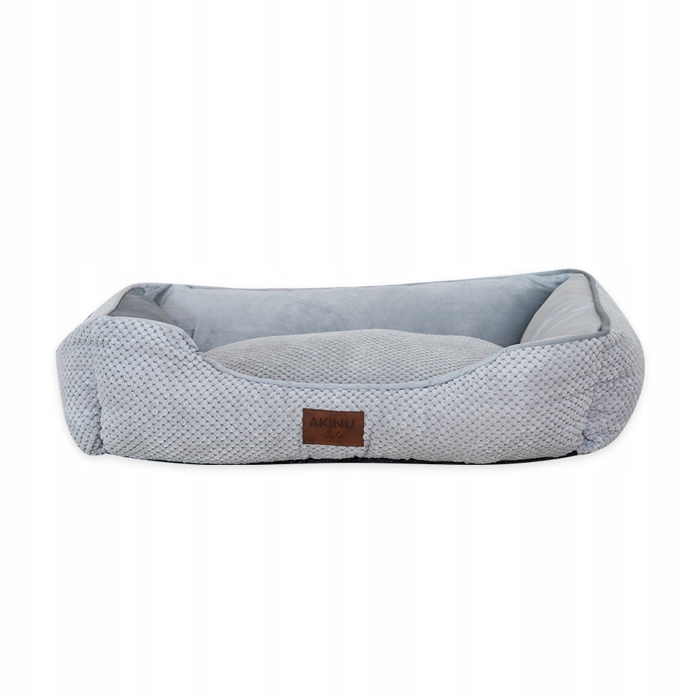 Levně Akinu pelech pro psy M šedý 60x50x18 cm