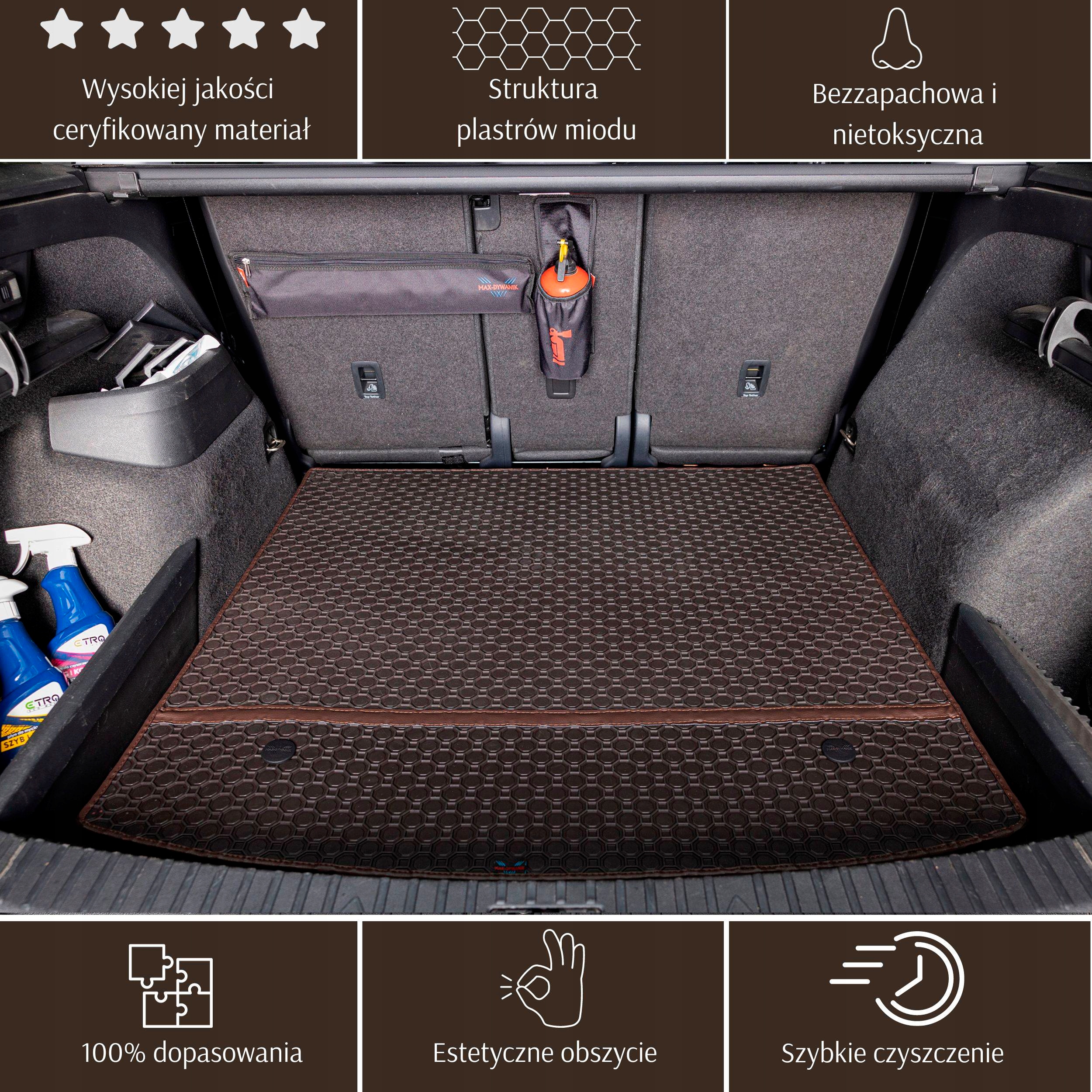 BMW G05 SUV 2018- Wkład bagażnika PRIMELINER - BRĄZOWY Kolor brązowy