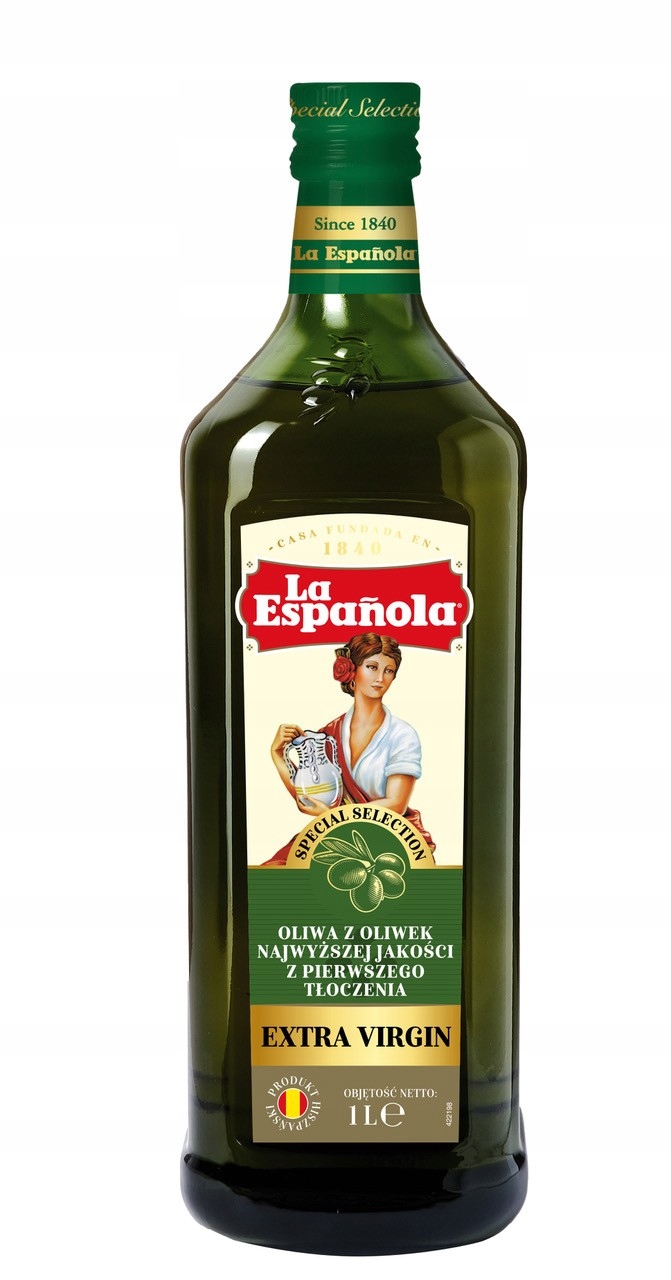 Levně 2x Olivový Olej Extra Virgin 1 L La Espanola Španělsko Lisovaný Za Studena