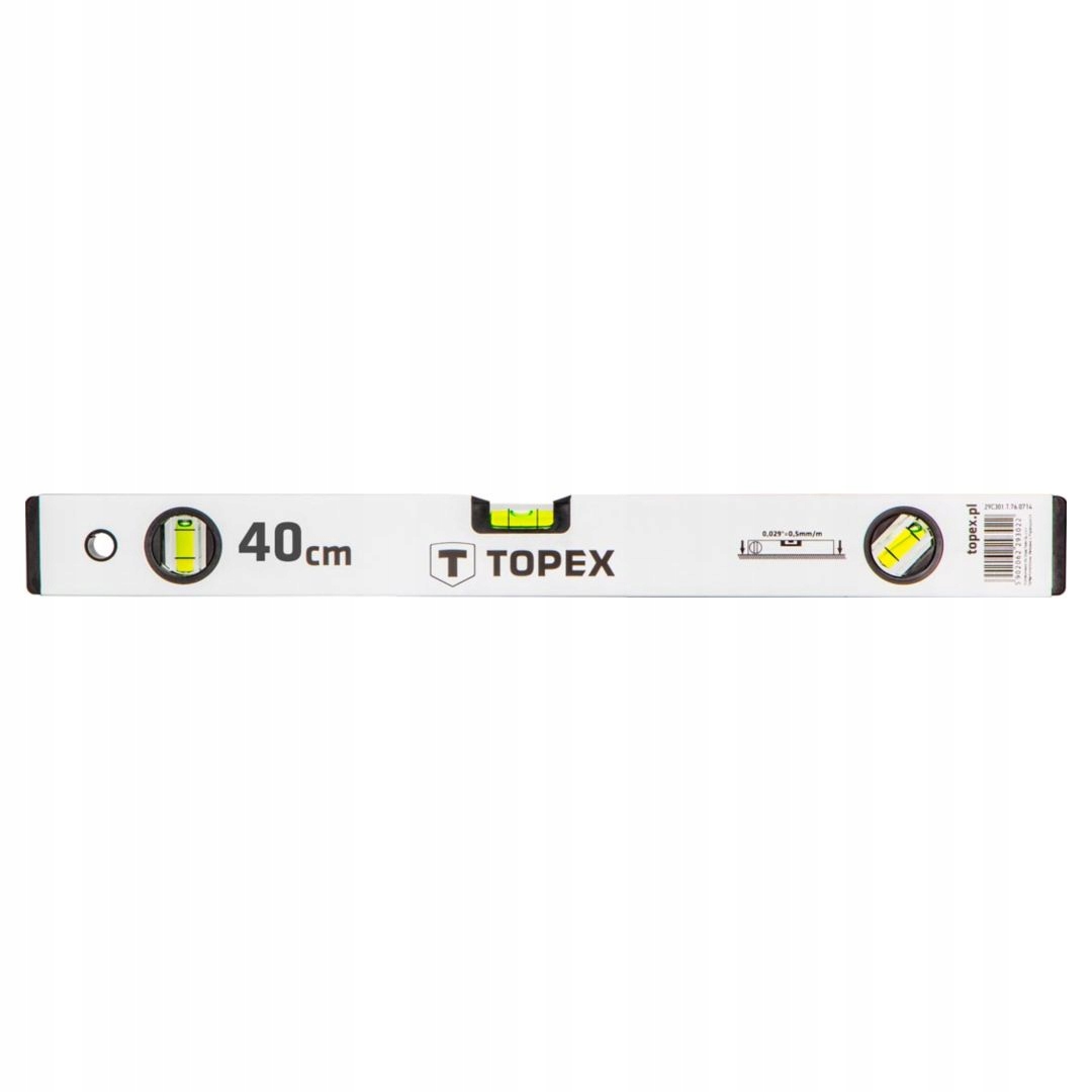 

Poziomnica aluminiowa anodowana 40 cm Topex 29C301