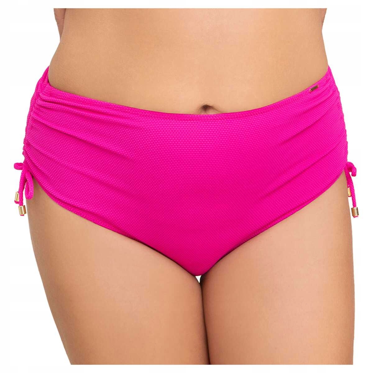 Corin Plavkové kalhotky vysoký pas tkaničky Dallas 06404 fuchsiová XL