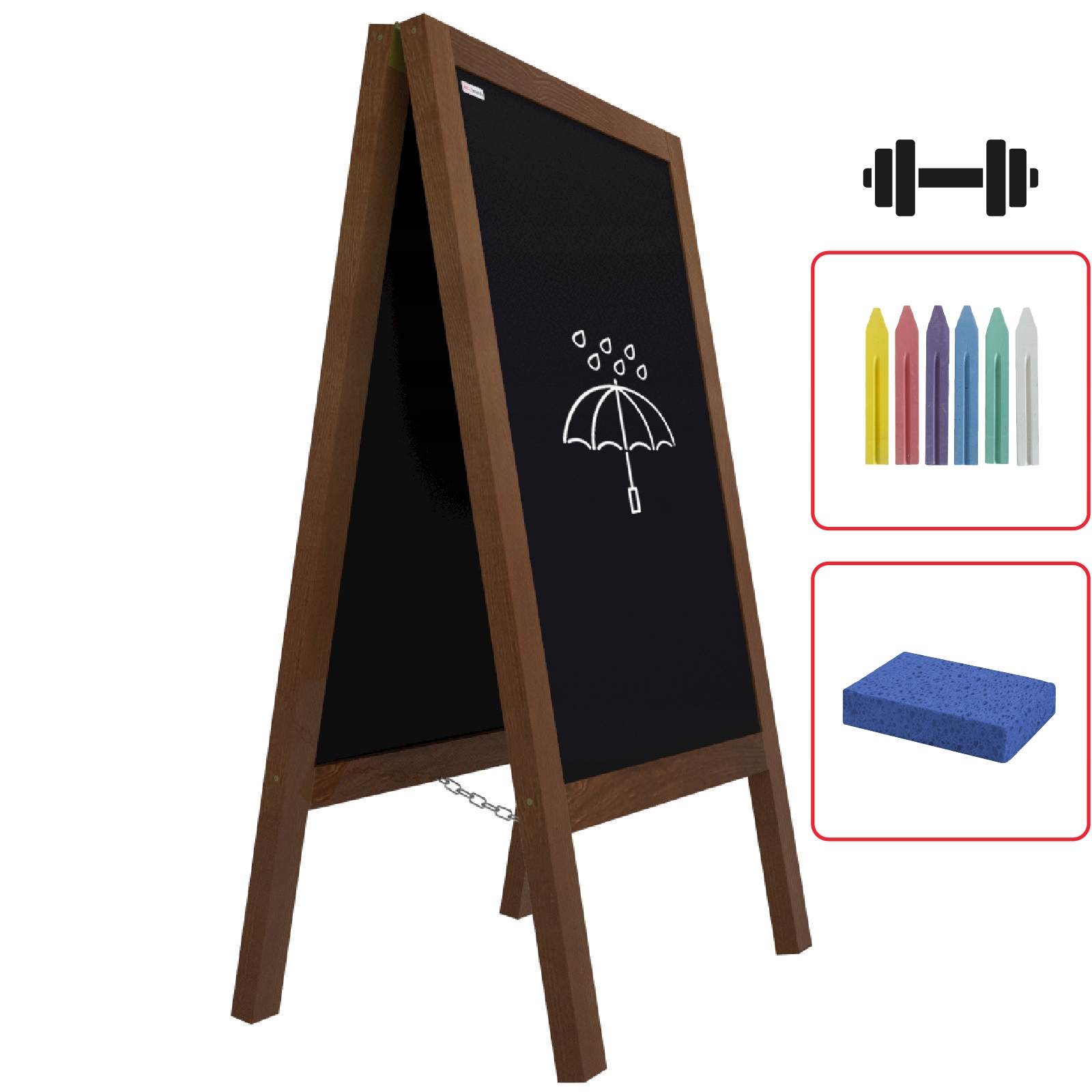 

Potykacz Wodoodporny Stabilny 118x61 niewywracalny