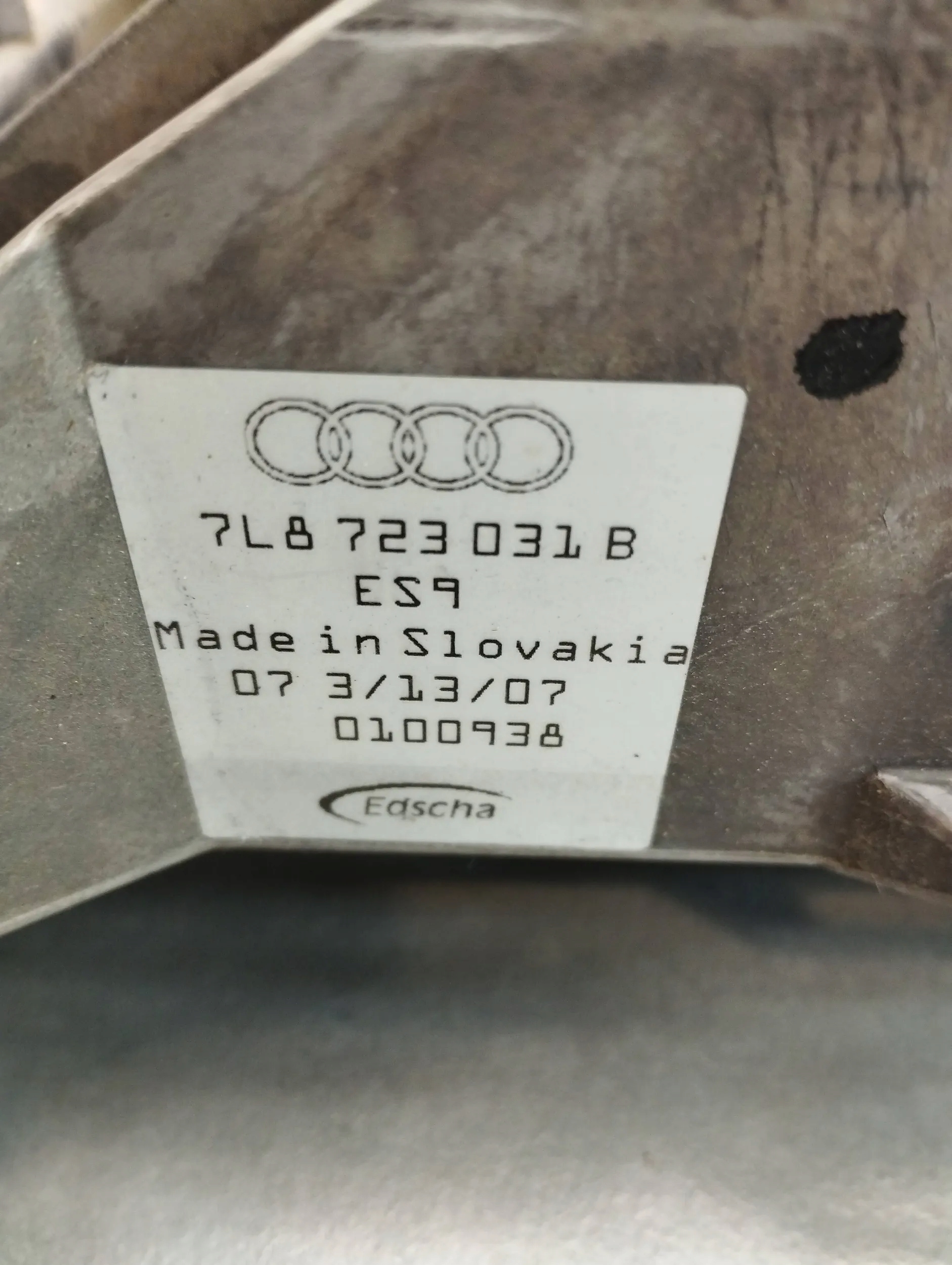 Audi Q7 4L PEDAL Bremse 7L0723142B